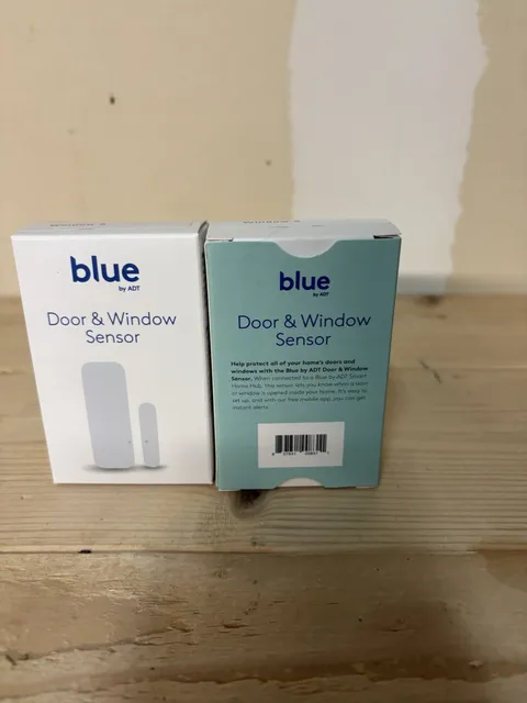 ADT Blue Door Window Sensor (SSH1R0-29) - 2 Pack - NEW OPEN BOX FREE  SHIPPING