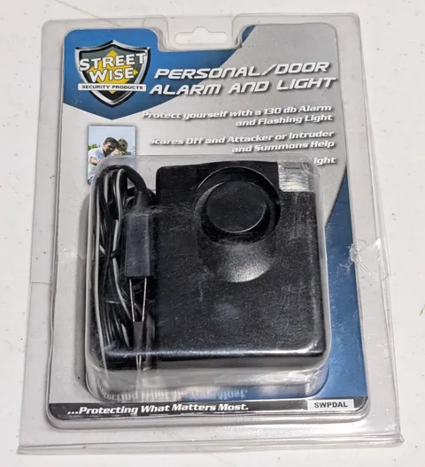 Streetwise Personal/Door Alarm & Light NEW SEALED