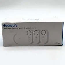 1+3 Pack Govee White Water Leak Detector 1s With Smart Gateway 1s H5044