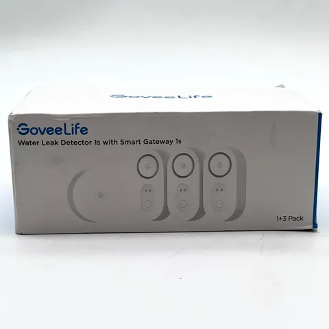 1+3 Pack Govee White Water Leak Detector 1s With Smart Gateway 1s H5044