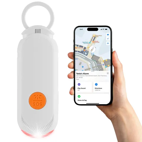 Rechargeable Personal Safety Alarm for Women - 135dB Loud Alarm and Flashing ...