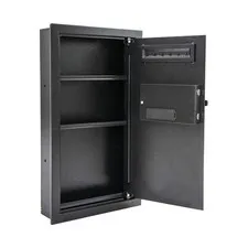 Fireproof Hidden Lock Wall Safe With Keys Cash Jewelry Superior Home Security