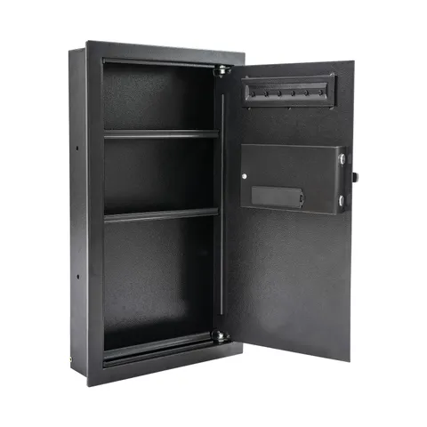 Fireproof Hidden Lock Wall Safe With Keys Cash Jewelry Superior Home Security