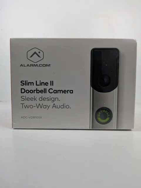 Alarm.com Slim Line 2 Doorbell Camera ADC-VDB105X