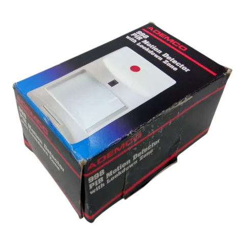 Ademco Motion Detector 998 PIR  With Lockdown Zone 