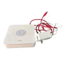 Ring Alarm Base Station -1st Gen- White 4HB1S70EN0 with AC Adapter