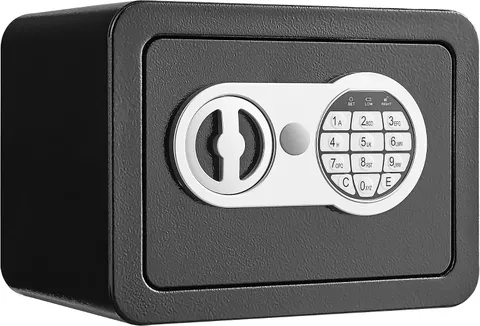 Small Digital Electronic Security Safe Box 0.23 Cubic Feet For Home Cash Jewelry