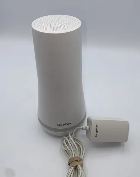 Simplisafe SSBS3 Home Security Base Station Only - With Power Cord - White