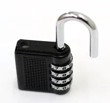 2 x HIGH SECURITY 4-digit Combination PADLOCK Pad Lock