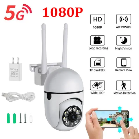 Wireless Security Camera System Outdoor Home 5G Wifi Night Vision Cam 1080P HD