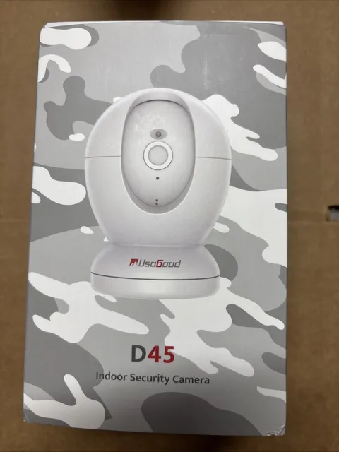 UsoGood D45 Indoor Security Camera 25K WiFi Alexa Compatible Open Box New