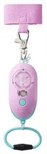 Rechargeable, waterproof, safety alarm for elementary school girls with built-in