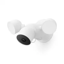 Google Nest Cam with Floodlight Outdoor Camera Floodlight Security Camera White