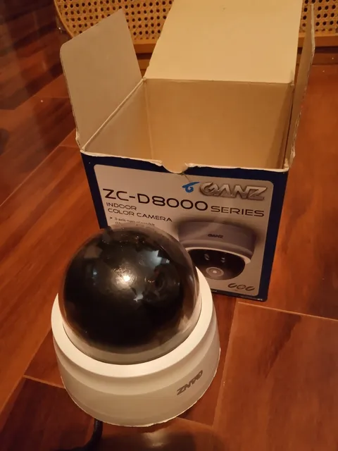 For PARTS Ganz ZC-D8000 Series Dome Security Camera ZC-D8312NBA-BL Indoor Color 