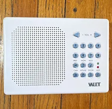 Valet V3S Audio Intercom Room Station Wall Door Entry Keypad Speaker White