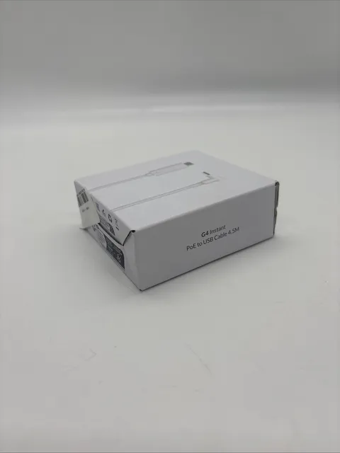 NEW SEALED Ubiquiti Instant Camera PoE 2 USB-C Cable UACC-G4-INS-CABLE-USB-4.5M