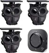 1/2 Mile Long Range Solar Wireless Driveway Alarm System 1R1S | IP65 All-Weather
