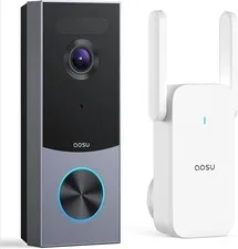 Doorbell Camera Wireless, Local Storage, 5MP Ultra HD, Triple Motion Detectio...