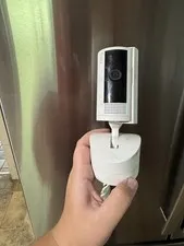 Ring Stick Up Cam Wired 1080p Wi-Fi Indoor/Outdoor Weatherproof White