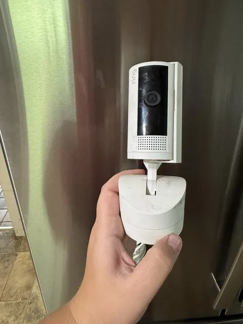 Ring Stick Up Cam Wired 1080p Wi-Fi Indoor/Outdoor Weatherproof White
