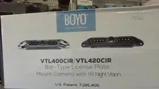 Bar-Type License Plate Mount Camera with IR Night Vision