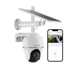 NEW Reolink Go PT Plus 4G LTE 2K Mobile Security Camera Solar Wireless Outdoor