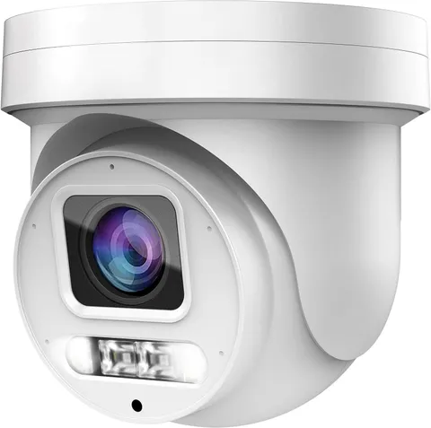 4K 8MP Mini PTZ Dome PoE IP Camera Outdoor Pan 350° Tilt 90° 5X Optical Zoom,...