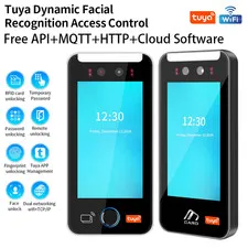 5000 User 5 Inch Touch Lcd 2MP Camera Biometric Face Recognition Wifi Access Con