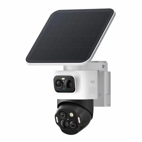 eufyCam S4 Solar-Powered WiFi Triple Lens 4K Bullet-PTZ Cam