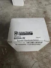 interlogix Acoustic Glass Break Sensor P/N 5820A-W Used