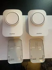 SimpliSafe (2) Extra Siren 105dB Security System SSWS3 - Tested