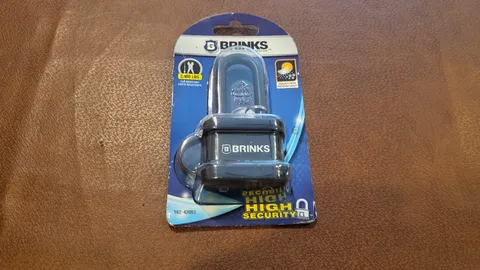 Brink's LAMINATED STEEL PADLOCK 40mm 2,400 LBS HIGH SECURITY 162-42051 NEW!!