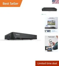 Reliable 8-Channel Network Video Recorder with 2TB Hard Drive for Smart Homes