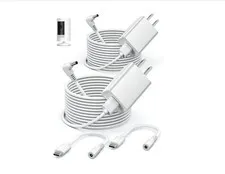 Indoor/Outdoor Power Adapter For  Ring Stick up Cam Battery 3Rd Gen/2Nd Gen 2pk