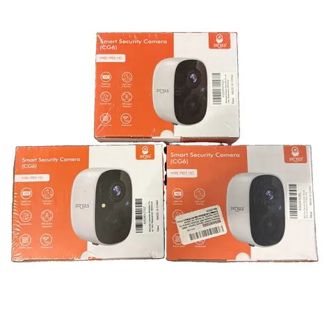 Dzees CG6 Waterproof 1080p HD Wire Free Smart Security Camera 3 Camera Bundle