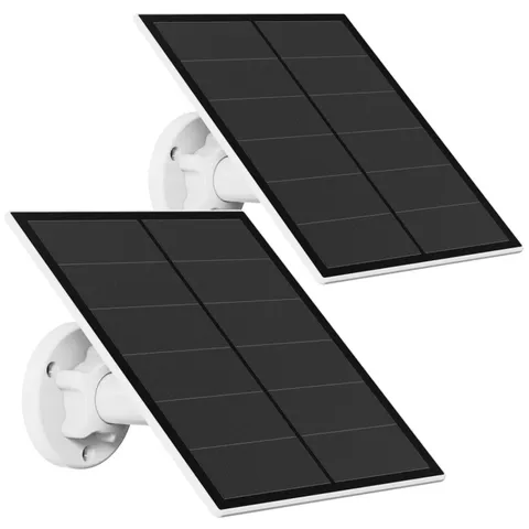 5W Waterproof Solar Panel Charger for Rechargeable Outdoor Security Cameras