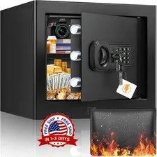 Caja Fuerte Grandes Cajas Fuertes Digitales De Seguridad Contra Fuego Dinero 1.2