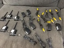 Lot of 6 Lorex LW2110 SMA Wireless Digital Security Camera Receivers w/ Cables
