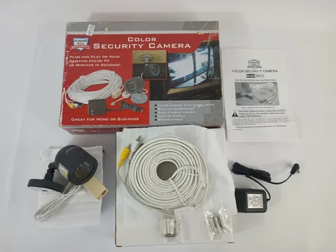 Bunker Hill Security Color Security Camera Model 95914 Open Box Complete