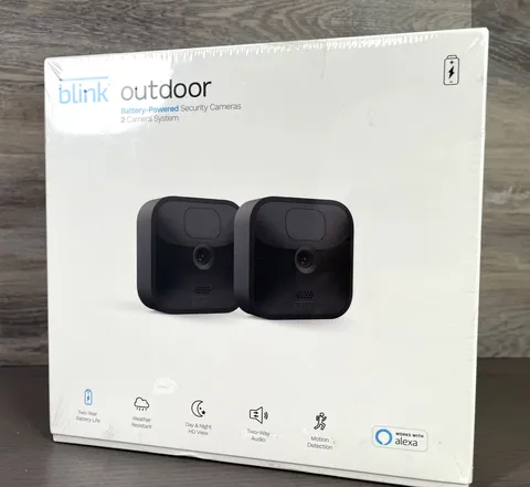 Blink Outdoor Wireless HD Smart Security 2 Camera System 1080p 3rd gen New