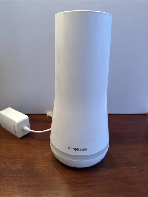 SimpliSafe SSBS3 Home Security Base Station White with OEM Power Cord