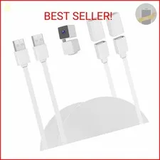 UYODM 2PACK USB Extension Cable Compatible with WYZE Cam V3/V2,Wyze Cam OG, WYZE