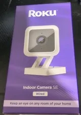 Roku CS10005 Home Security Camera 1080p HD Color Night Vision Works with Alexa
