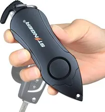Stinger Personal Safety Alarm Keychain Emergency Tool, Panic Alarm Siren, Seatbe