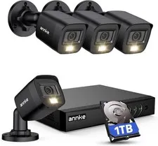 ANNKE 8CH 1080P H.265+ (4 Cameras) System 1TB HDD, 3K Lite, Wired CCTV *NEW*