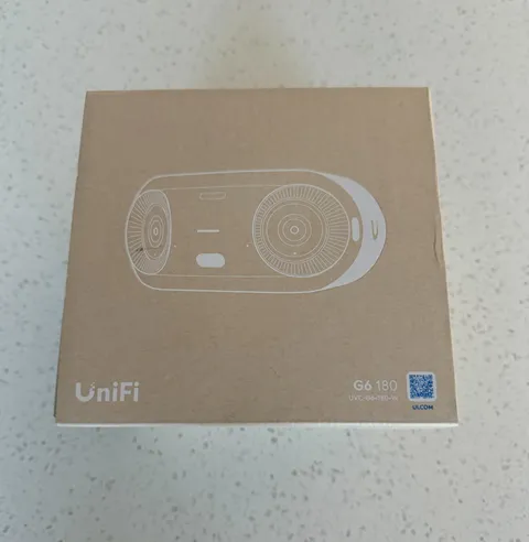 Ubiquiti UniFi Protect G6 180 Dual 4K AI Camera UVC-G6-180-B PoE+ IP66