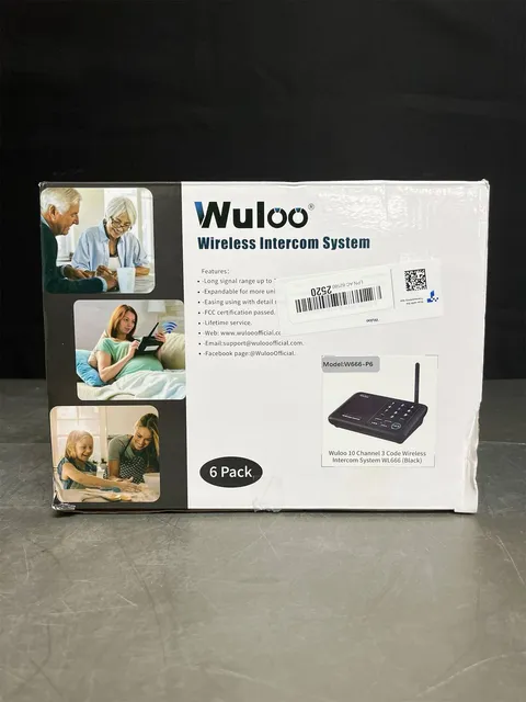 Wuloo Intercoms Wireless for Home 5280 Feet Range 10 Channel 3 Code, Wireless