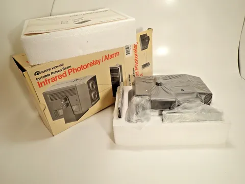 Safe House Infrared Photorelay Alarm 49-310 New In Box User Manual Included