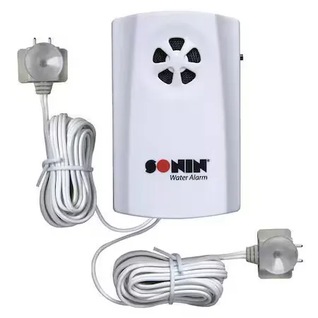 Sonin 802 Water Alarm, Battery Powered, 9Vdc