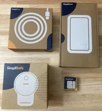 SimpliSafe CM021 Outdoor Security Camera Solar Panel Power Cable Sensor (New)